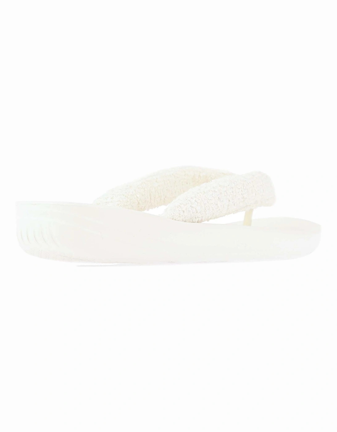Womens iQushion Towelling Flip Flops