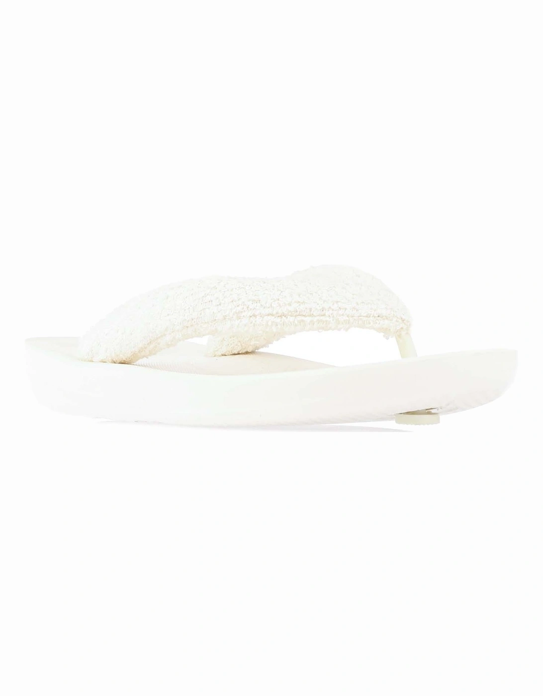 Womens iQushion Towelling Flip Flops