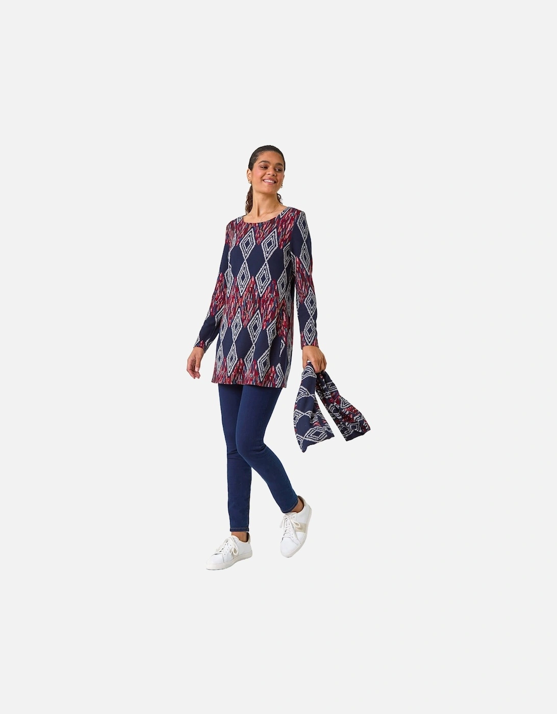 Printed Longline Tunic, 2 of 1