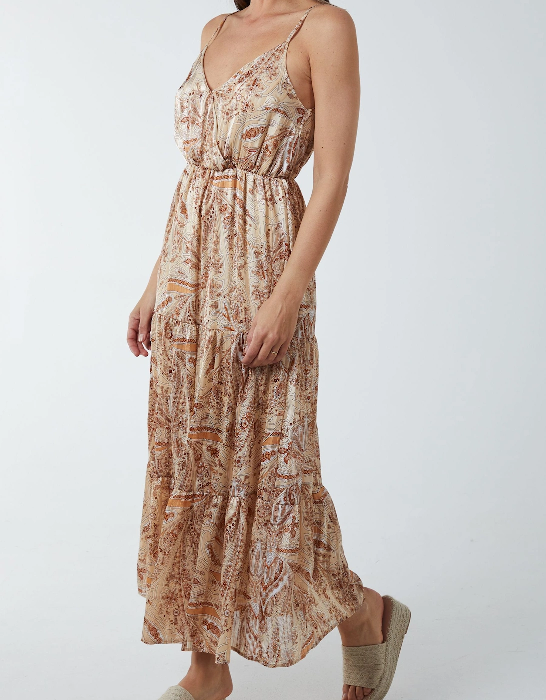 Paisley Wrap Dress, 2 of 1
