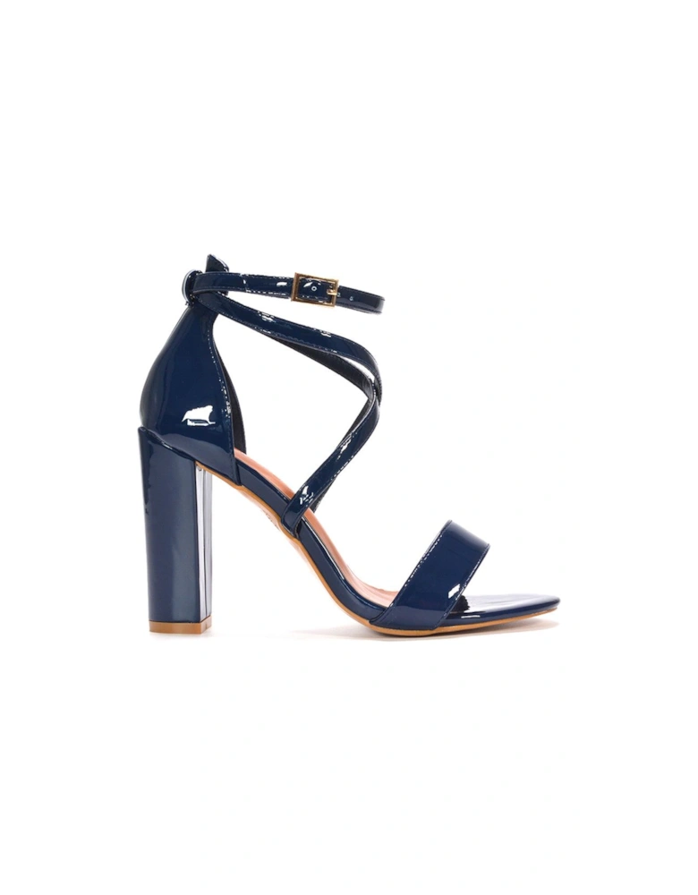 'Briella' Strappy High Block Heel Sandals