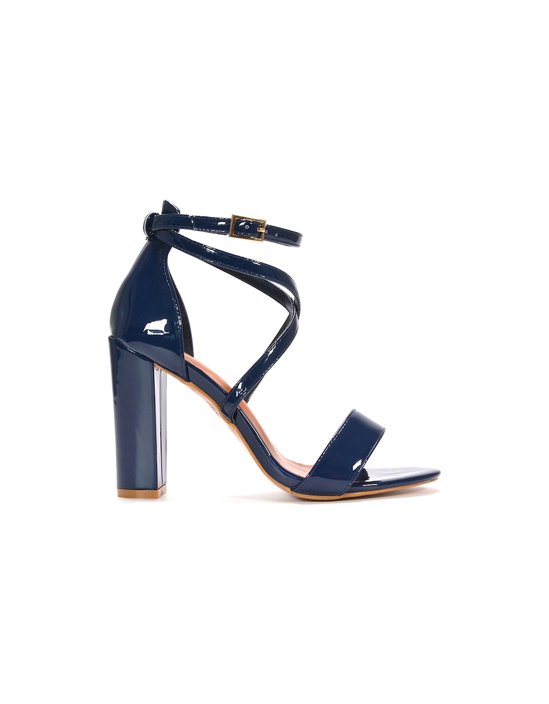 'Briella' Strappy High Block Heel Sandals, 2 of 1