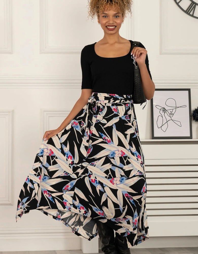 Cady Hanky Maxi Skirt
