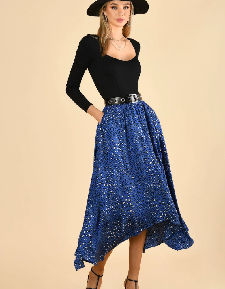 Animal Print Hanky Skirt