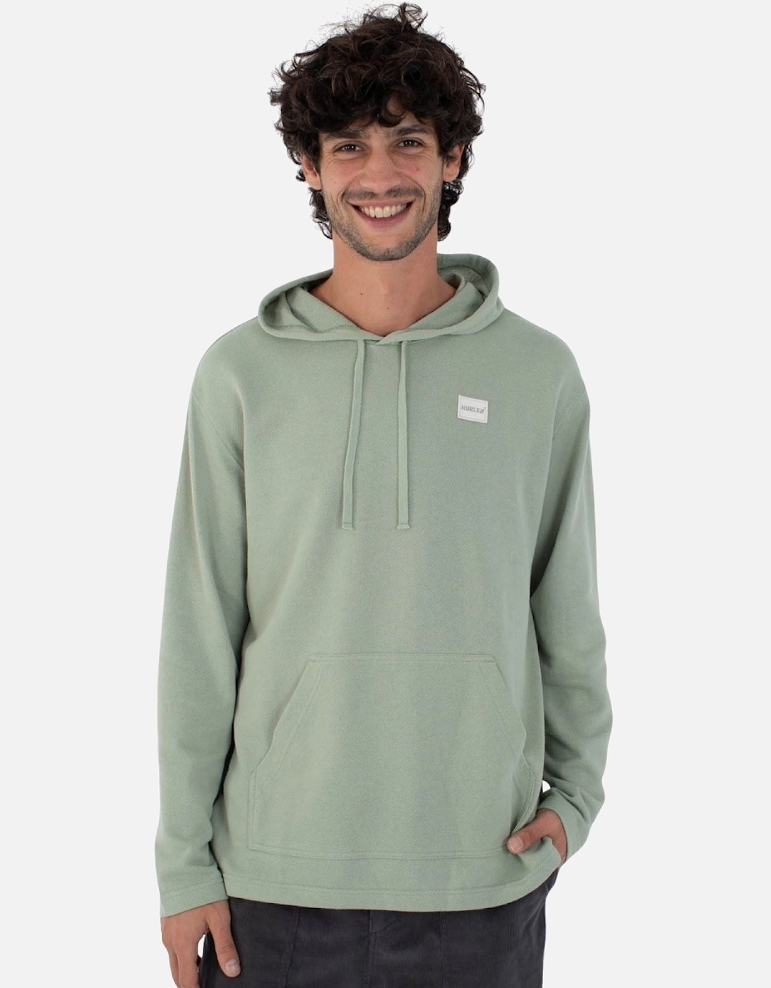 Mens OG Hooded Poncho Kangaroo pocket Hoodie, 2 of 1
