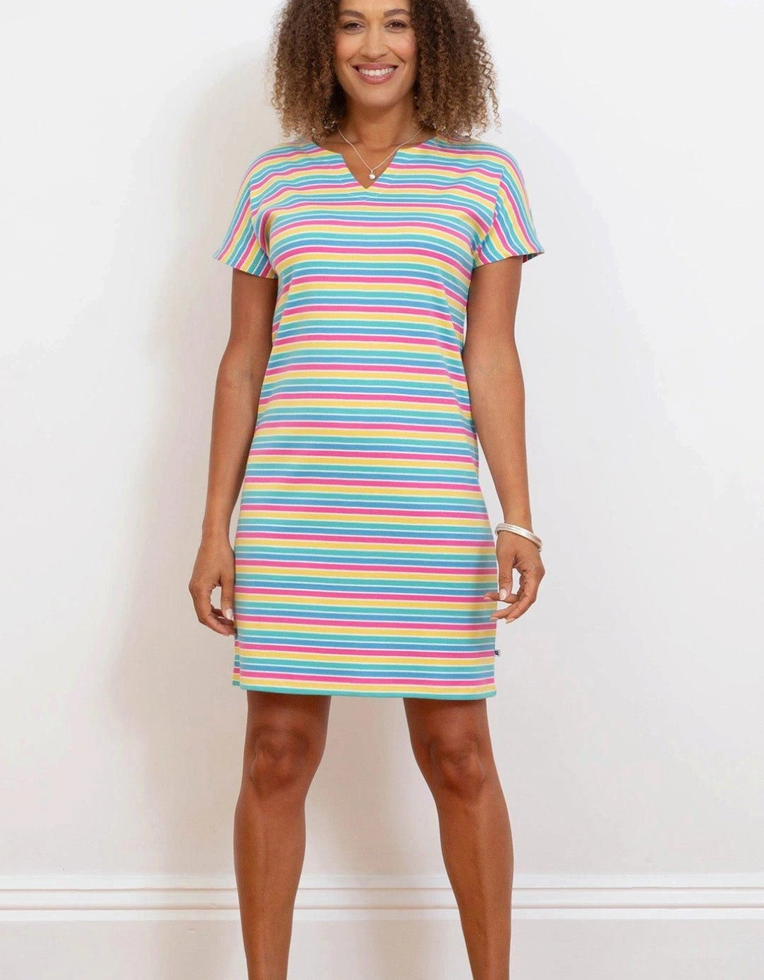 Alum Jersey Dress Rainbow, 2 of 1