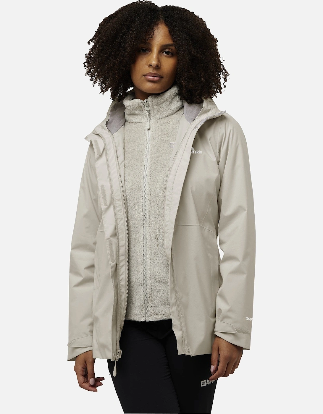 Womens Rotwand 3 in 1 Jacket, 2 of 1