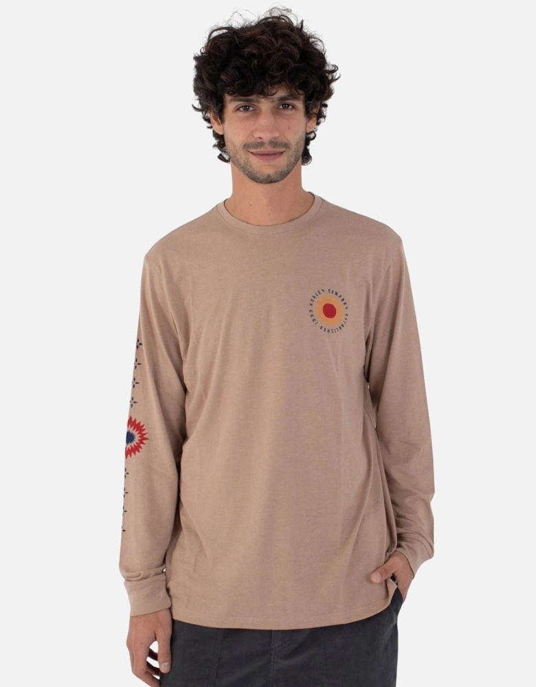 Mens Eagles High Graphic Long Sleeve T-Shirt