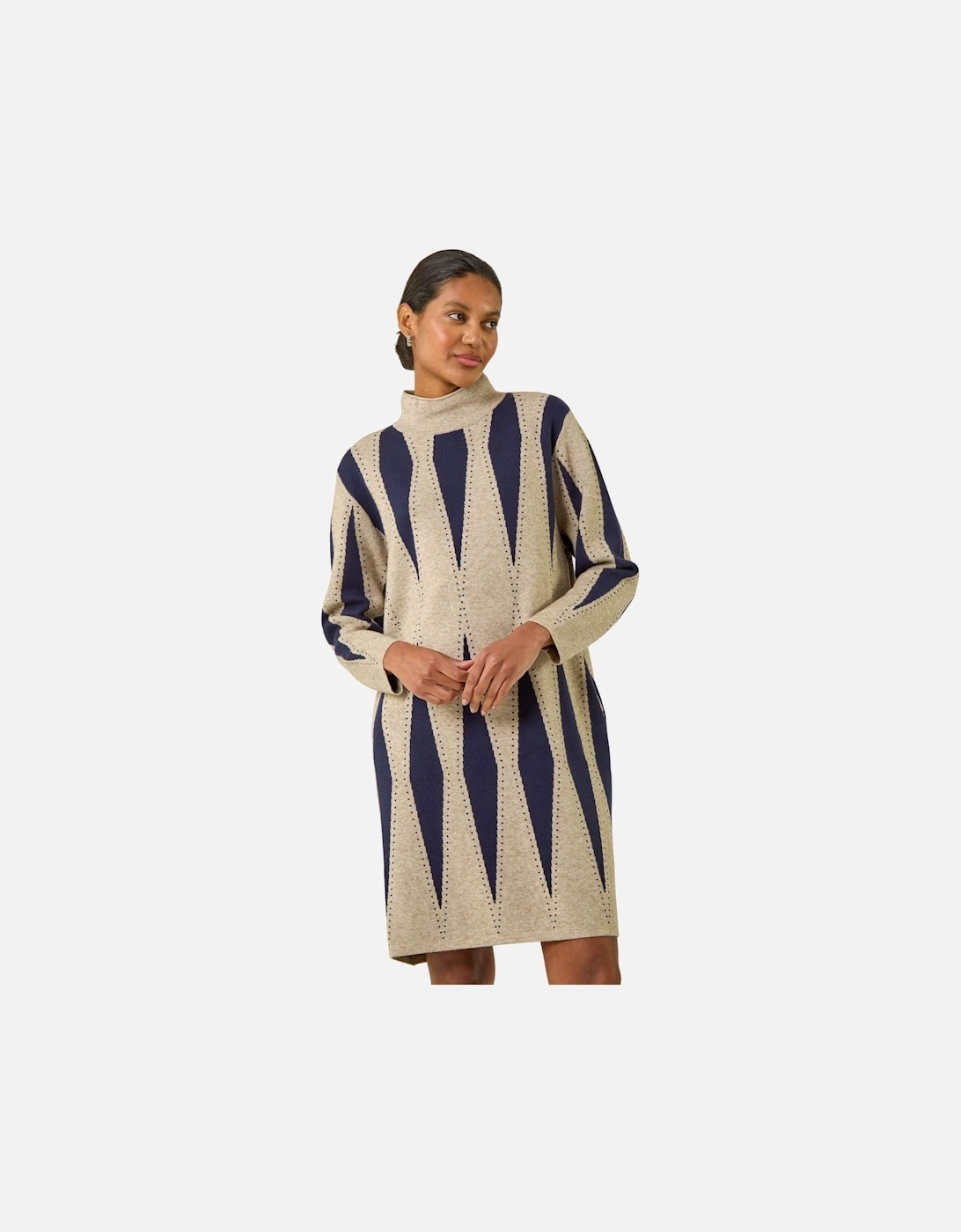 Abstract Hotfix Jumper Dress, 2 of 1