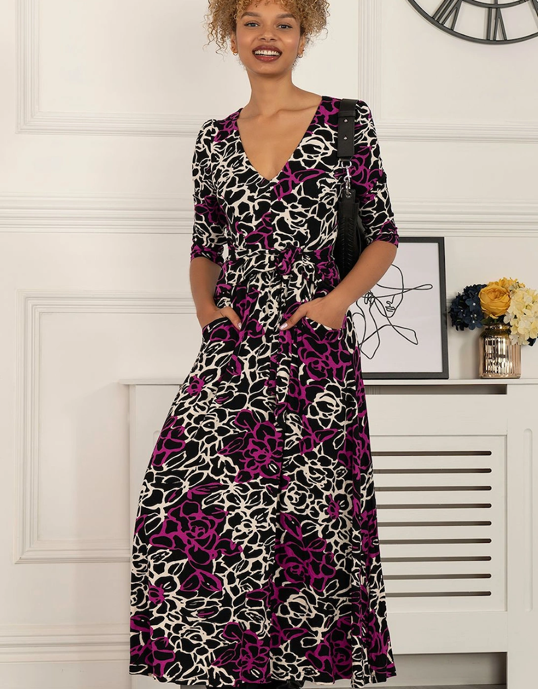Kamiyah Viscose Maxi Dress, 2 of 1