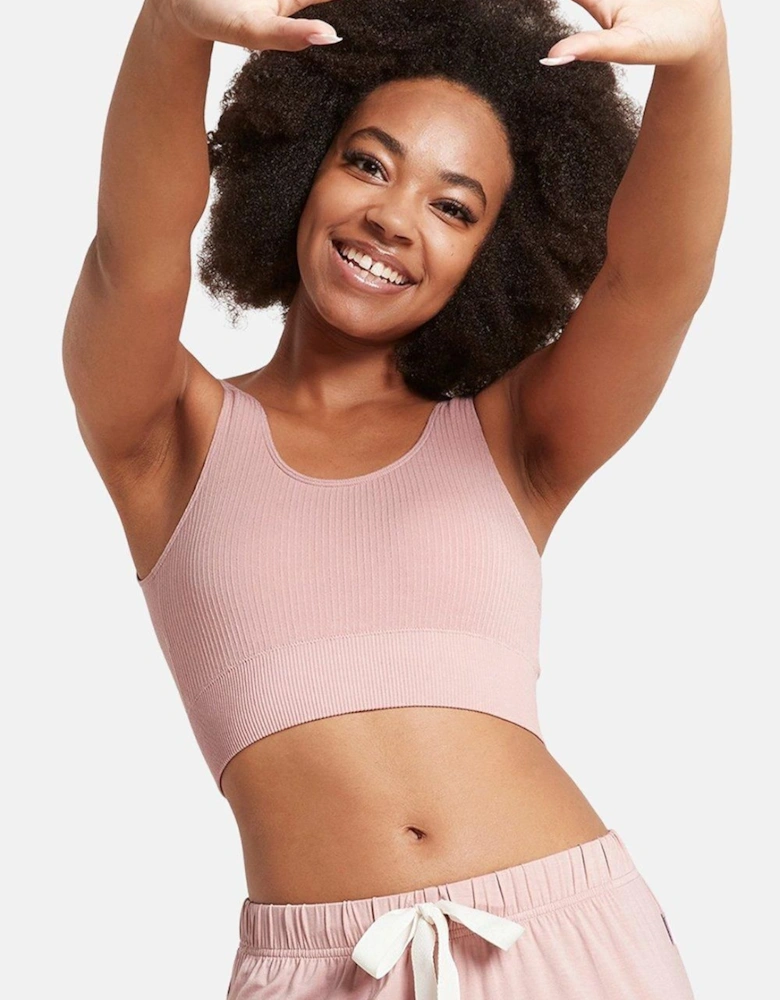 Ribbed Seamless Bra
