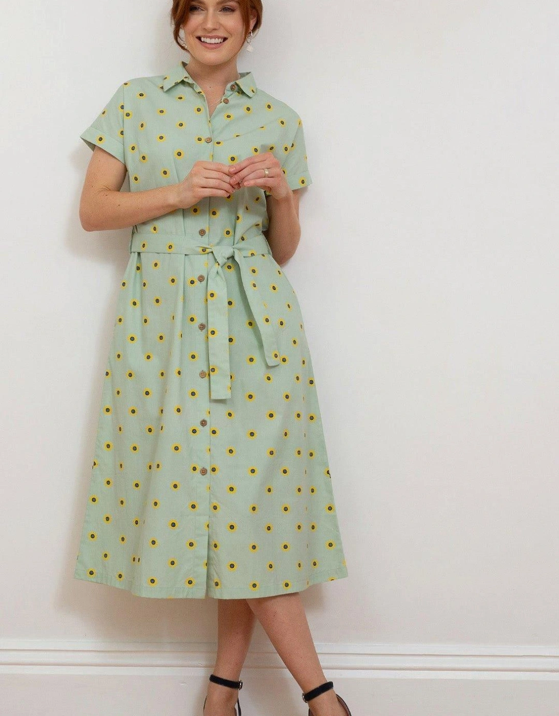 Charlton Poplin Shirt Dress, 2 of 1