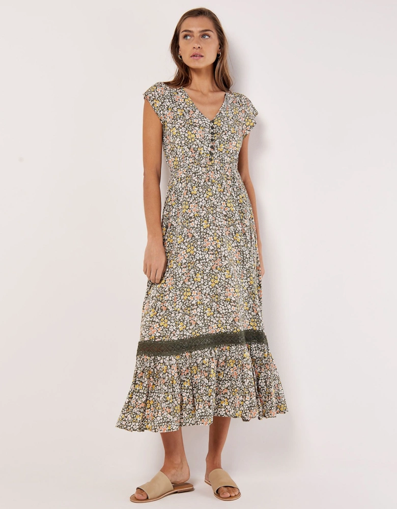 Ditsy Floral Maxi Dress