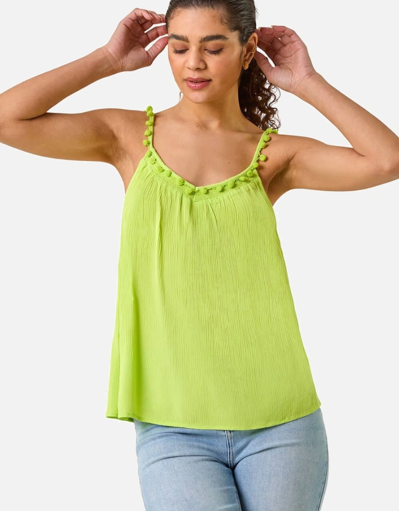 Pom Pom Cami Top