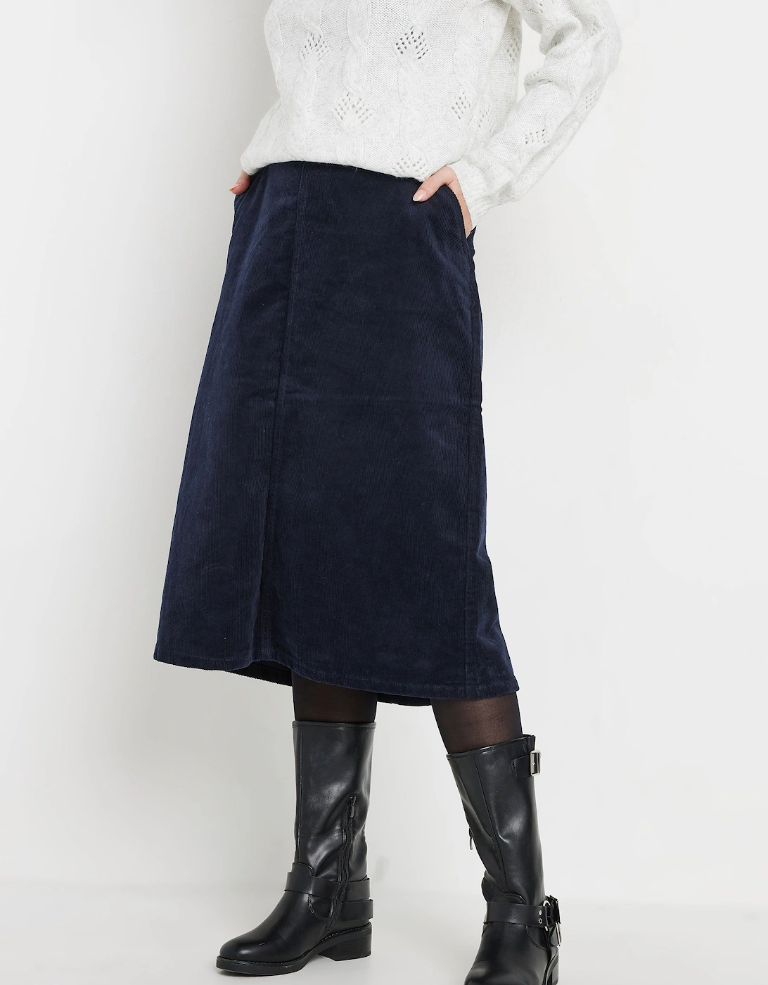 Cord Midi Skirt, 2 of 1