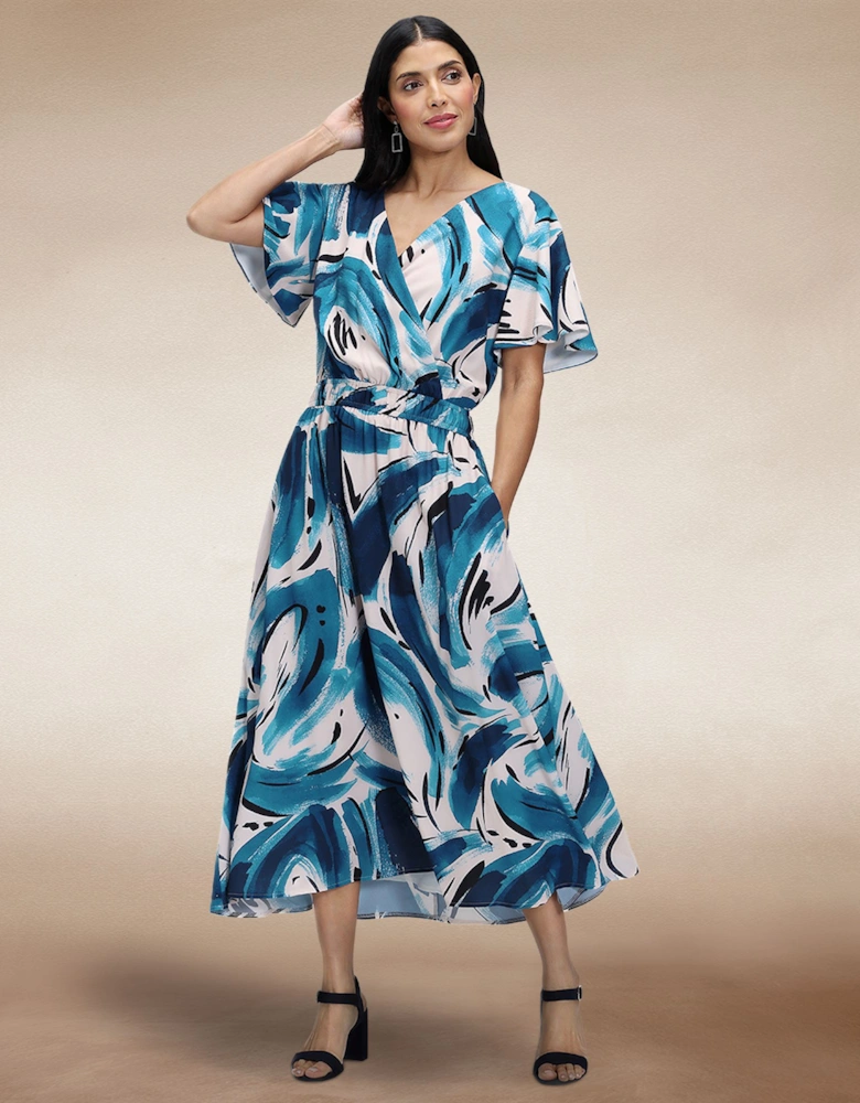 Chiffon Midi Dress