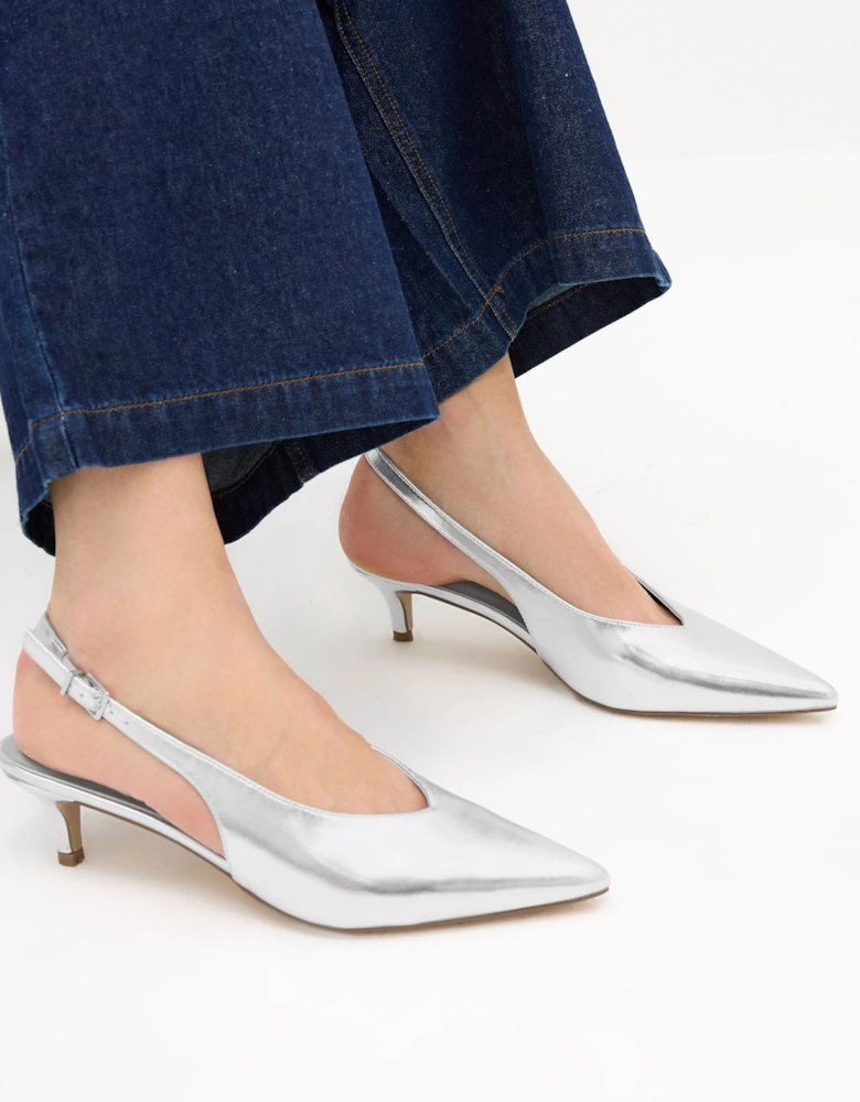 Slingback Heels In Standard Fit