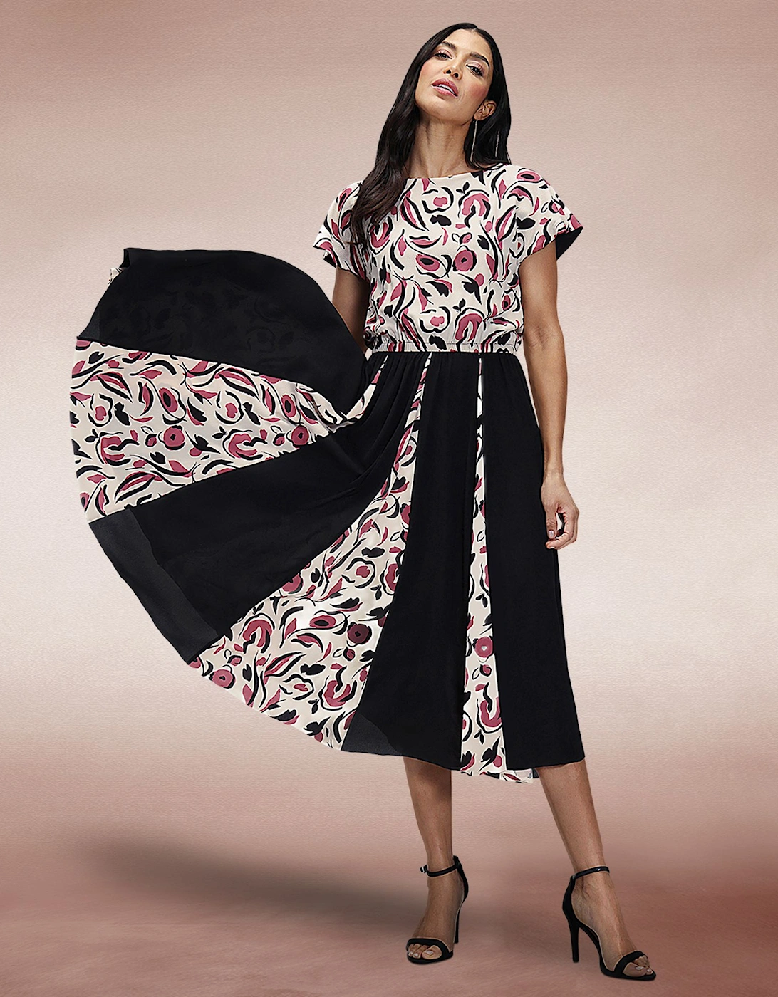 Pleated Midi Dress, 2 of 1