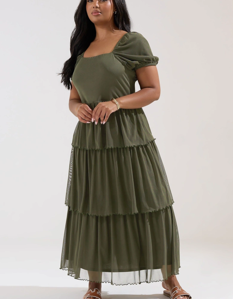 Tiered Maxi Dress