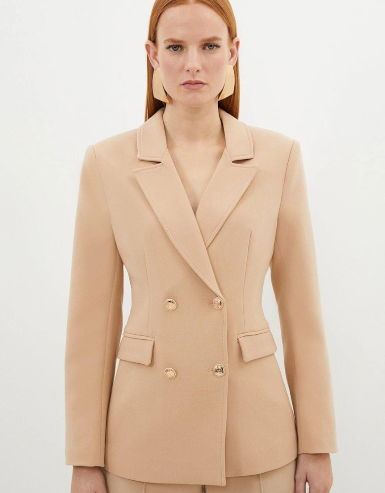 Tall Compact Essential Tailored Double Breasted Blazer