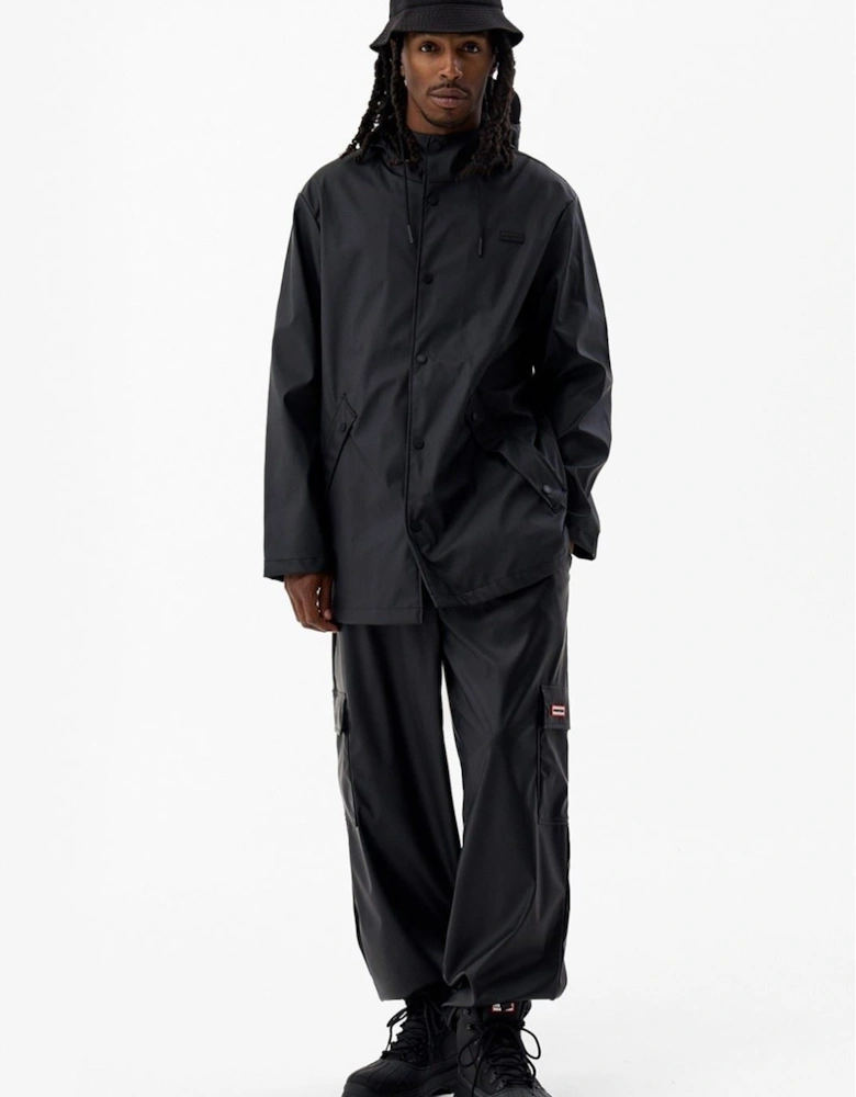 Jo Parka Unisex Adults Black Rain Jacket