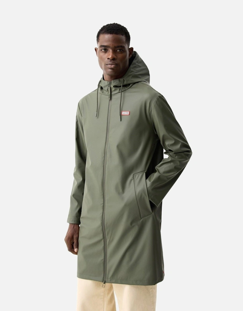 Andrea PU Rain Coat Unisex Adults Green Rain Coat