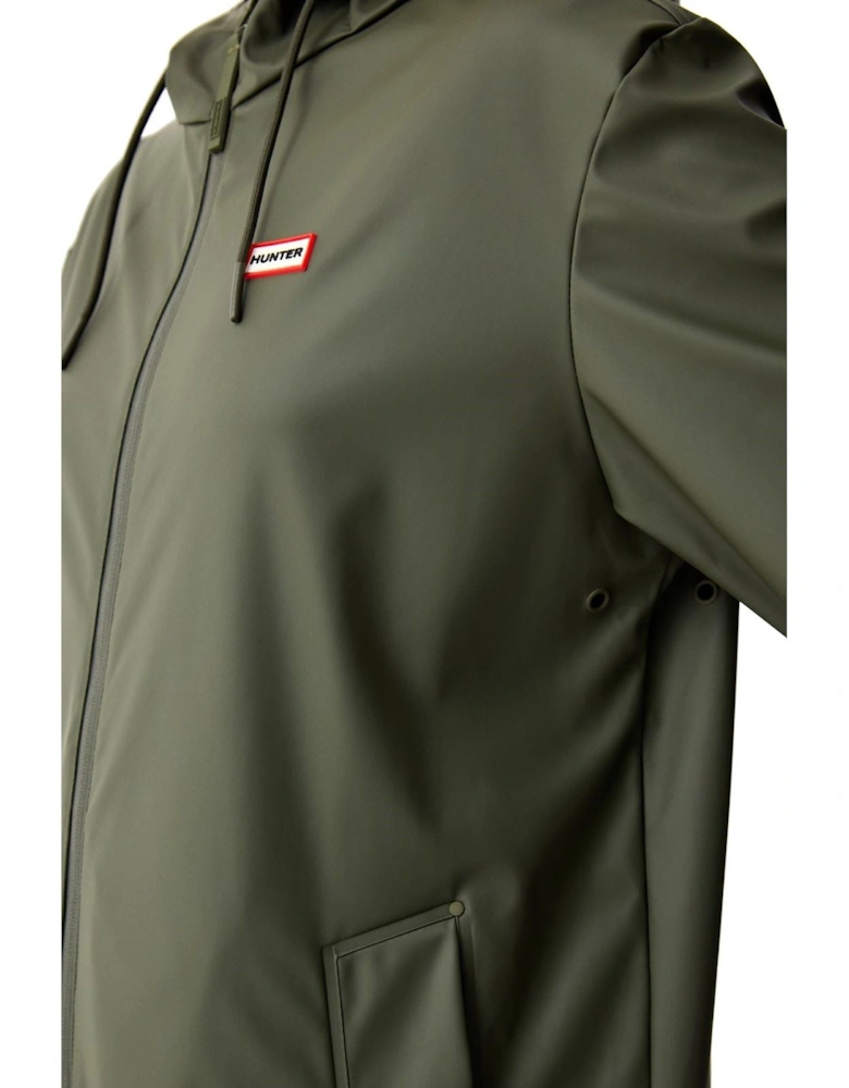Andrea PU Rain Coat Unisex Adults Green Rain Coat
