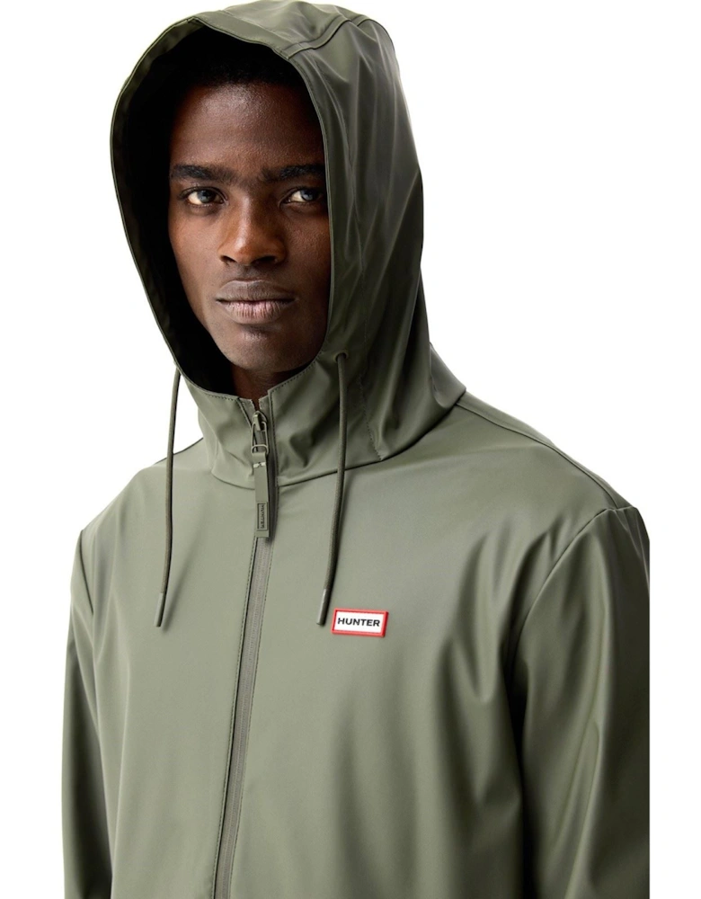 Andrea PU Rain Coat Unisex Adults Green Rain Coat