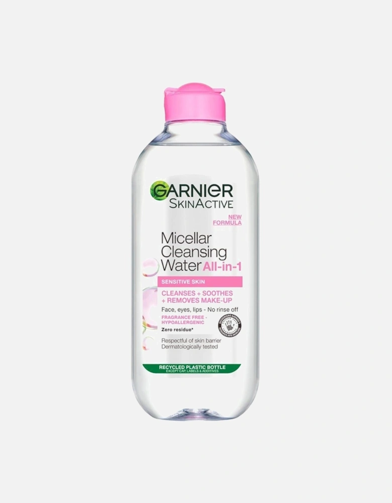 Micellar Water Facial Cleanser and Makeup Remover for Sensitive Skin