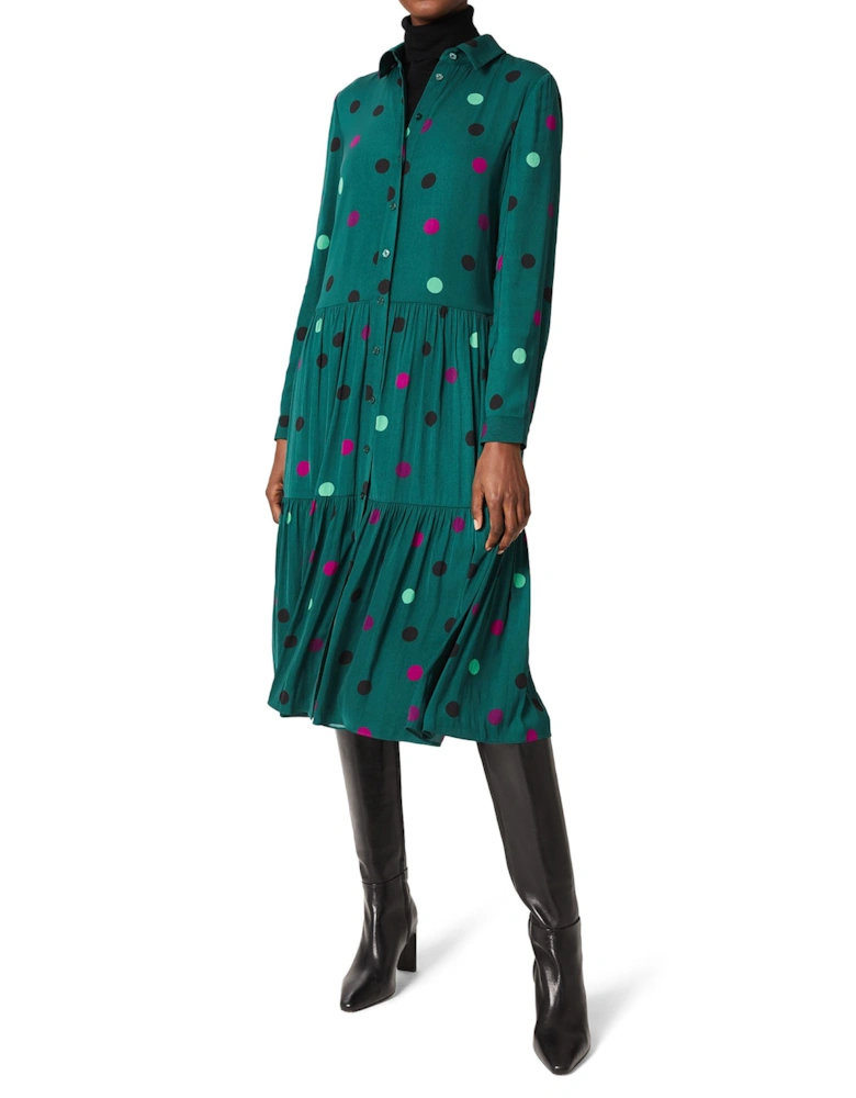 Nory Midi Dress Polka Dot
