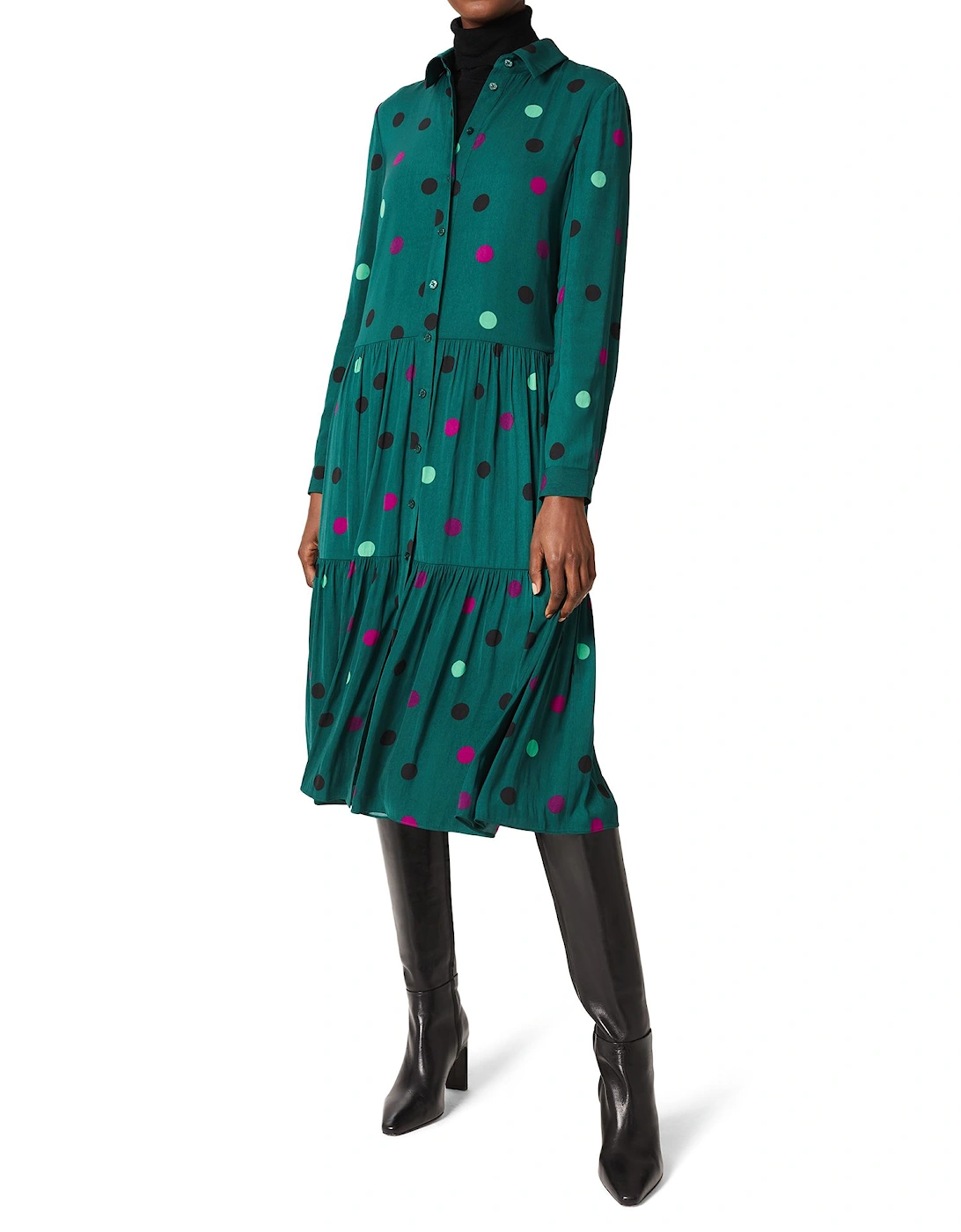 Nory Midi Dress Polka Dot, 2 of 1