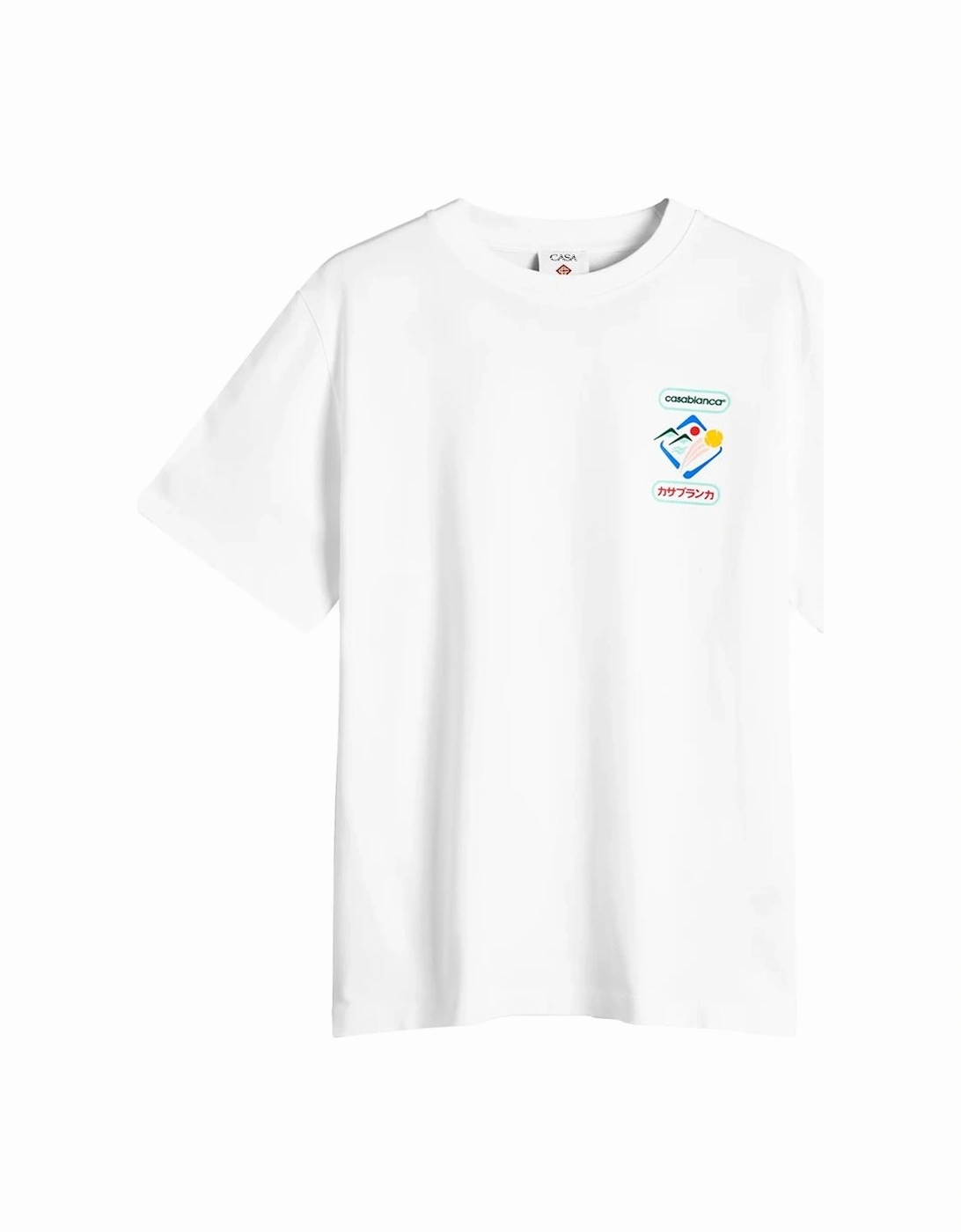 Montagne Sportif Oversized T-Shirt in White, 5 of 4