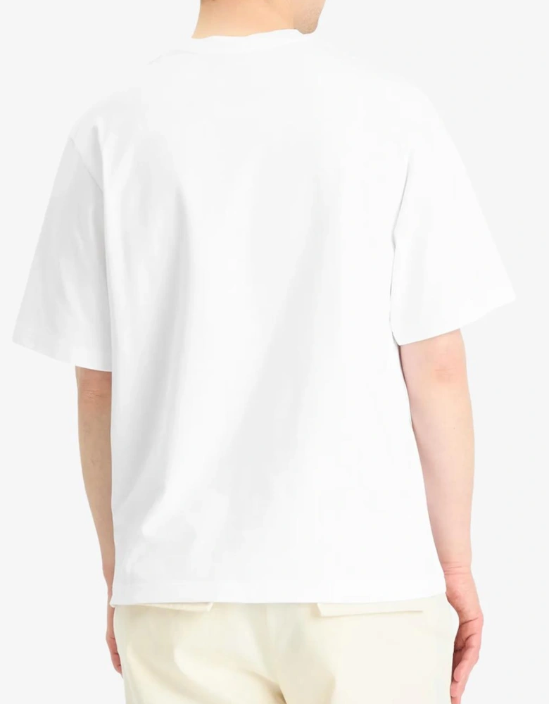 Montagne Sportif Oversized T-Shirt in White