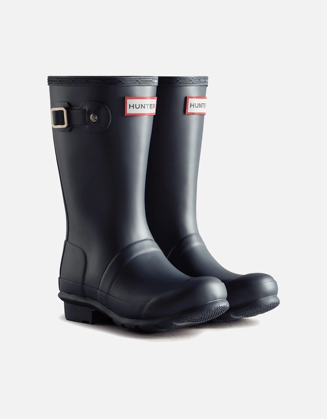 Hunter Junior Originals Boot Rubber Kid's Hunter Navy Wellington Boots - Size: UK 12 / eu 31 / us 13