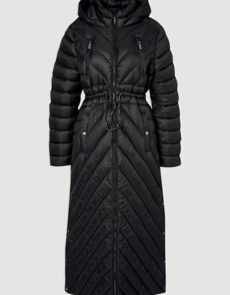 Lightweight Packable Maxi Coat