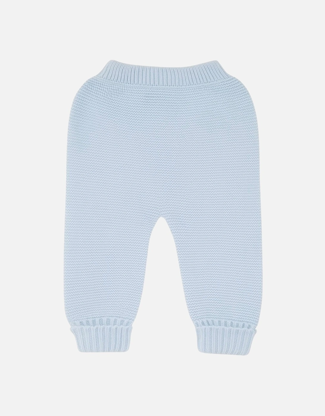 Powder Blue Knit Trousers, 3 of 2