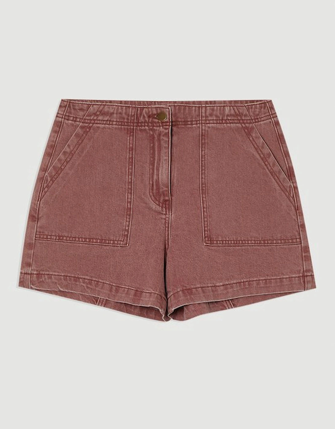 Coloured Denim Tailored Short