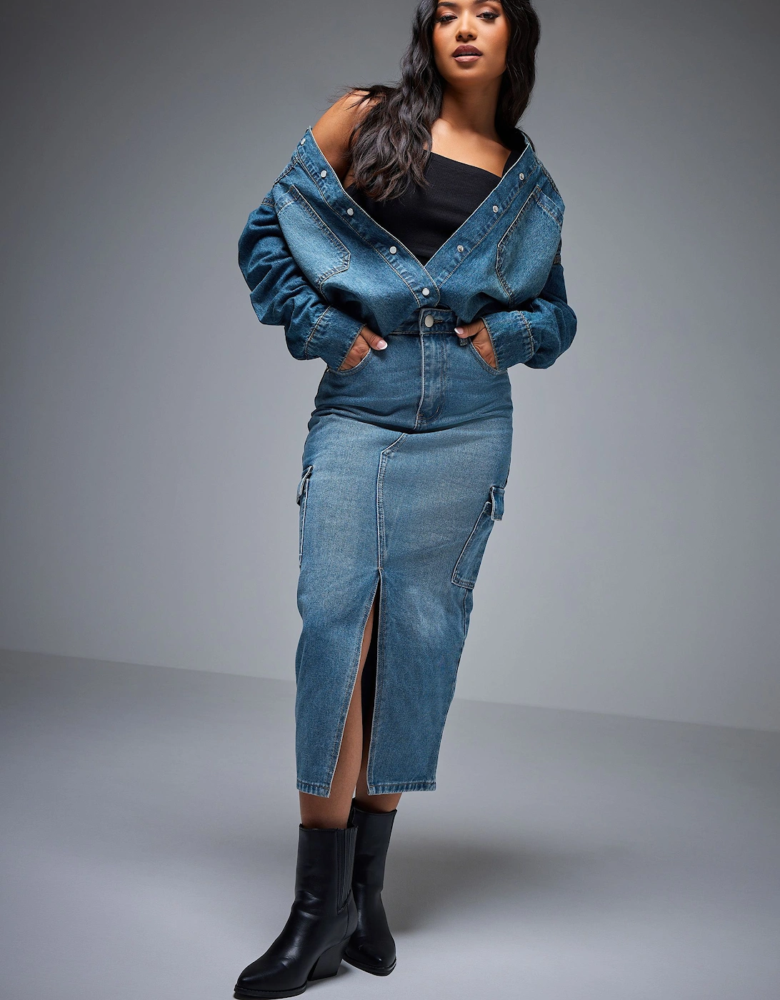 Cargo Midi Skirt, 2 of 1