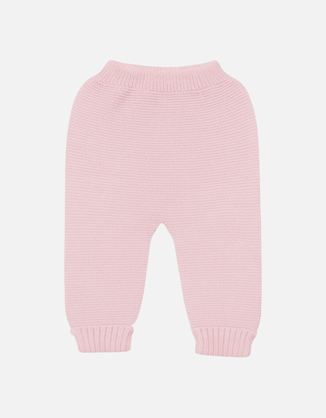 Powder Pink Knit Trousers, 3 of 2