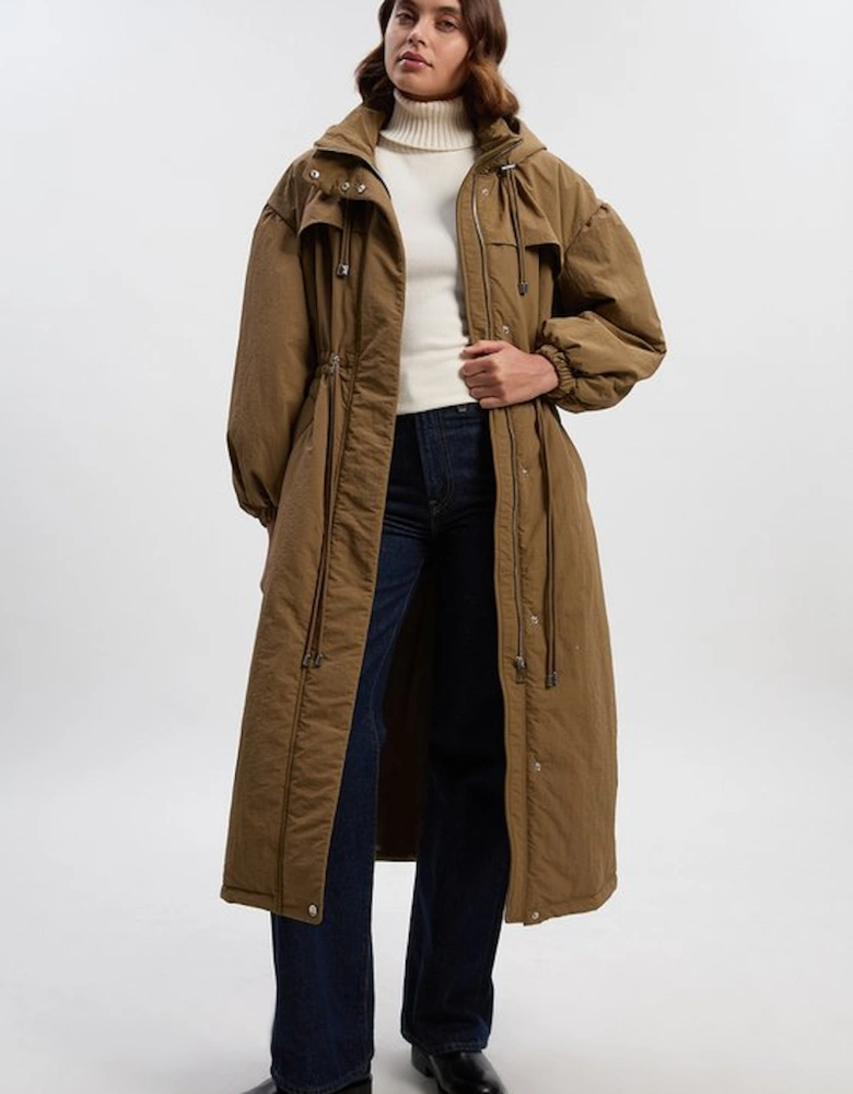 Padded Parka Coat