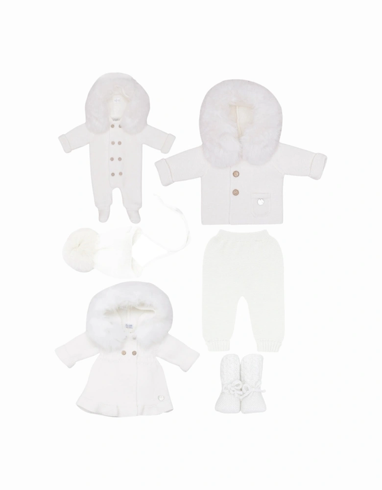 Ivory Knit Trousers