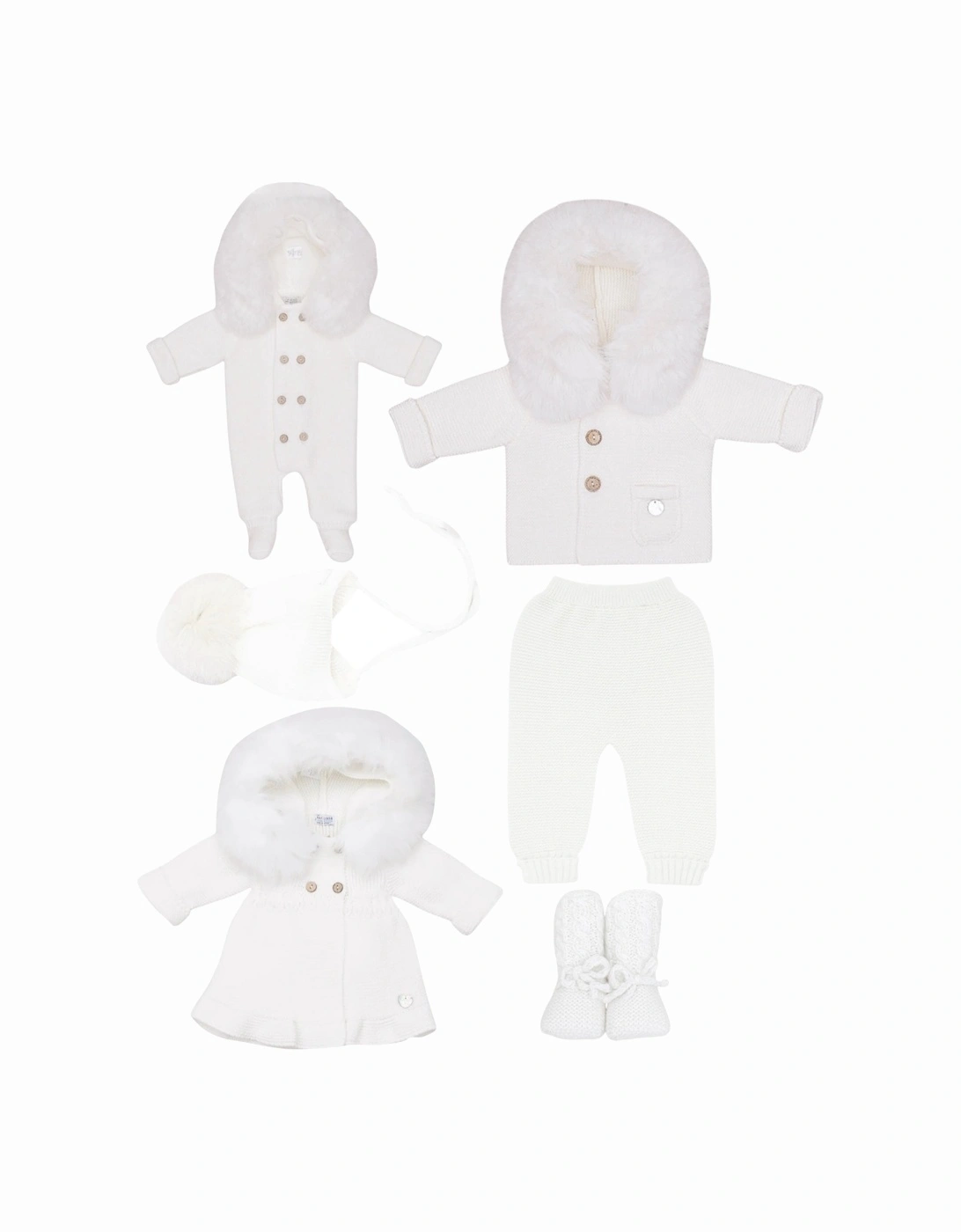 Ivory Knit Trousers