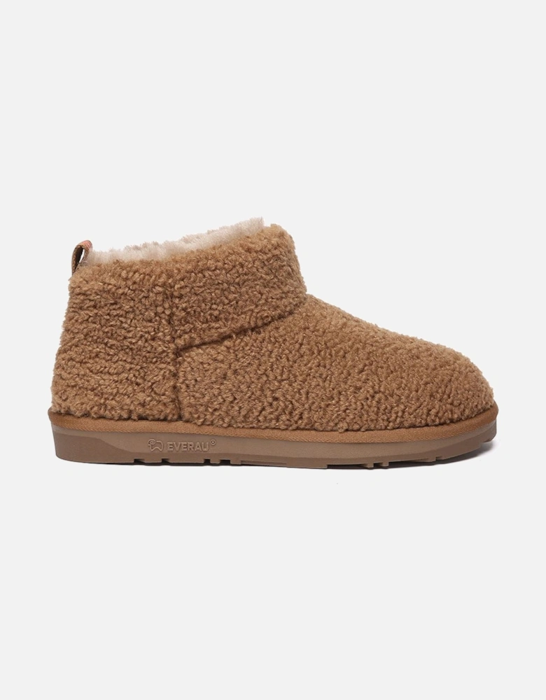 Real Sheepskin Dotterel Plush Ankle Ultra Boots with TPR Sole