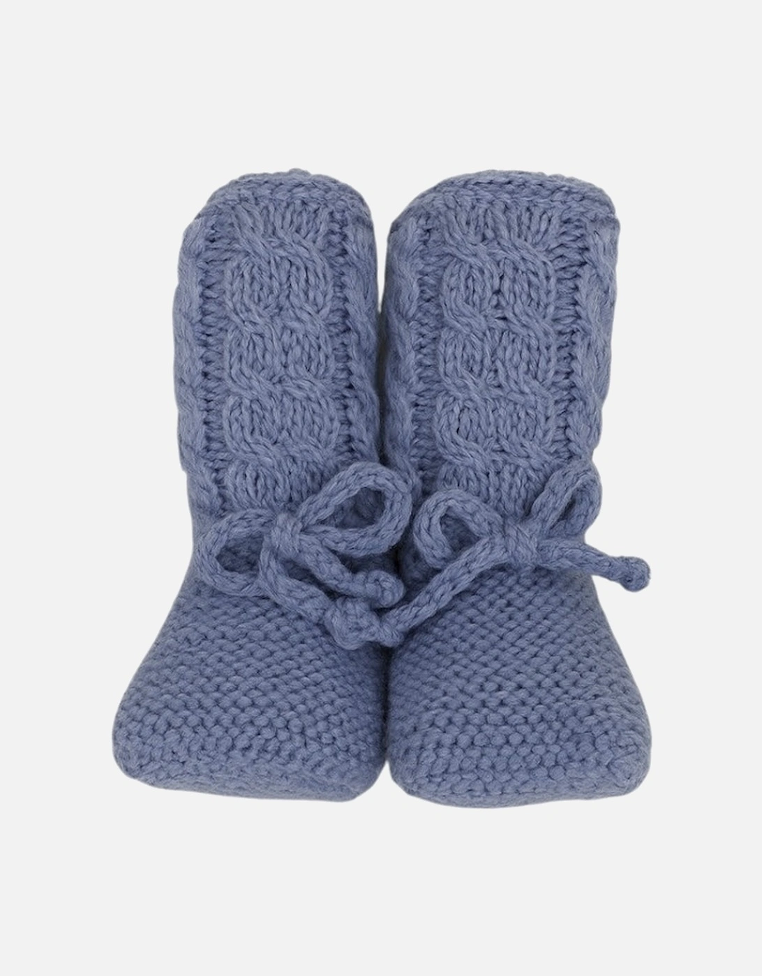 Strong Blue Knit Booties, 4 of 3