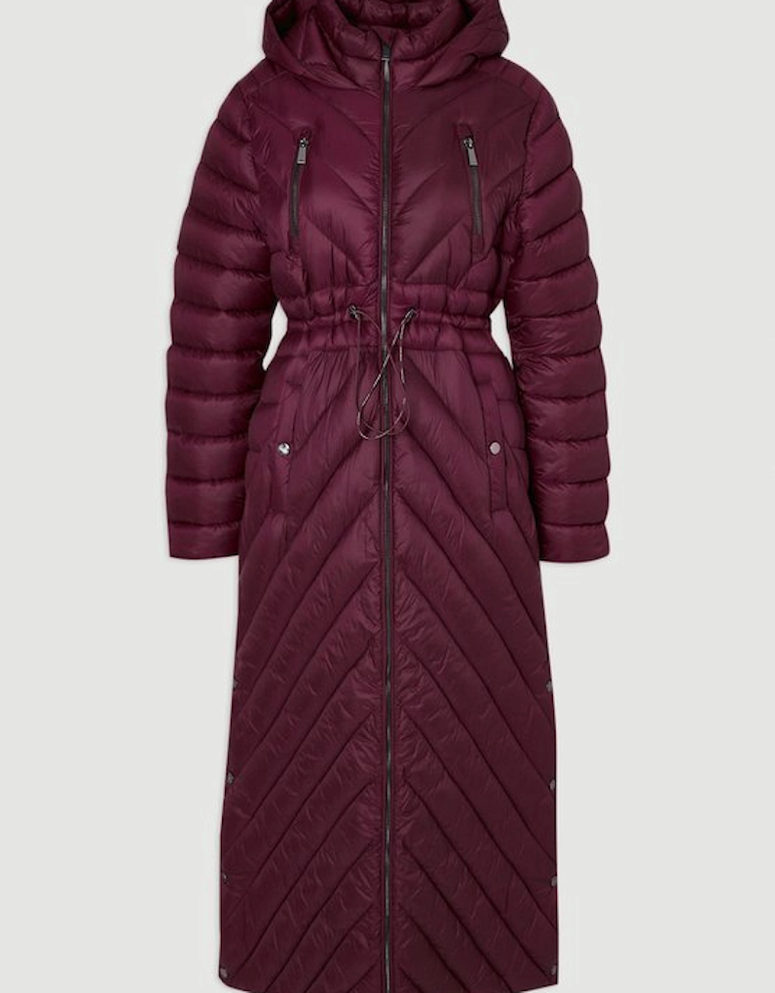 Lightweight Packable Maxi Coat