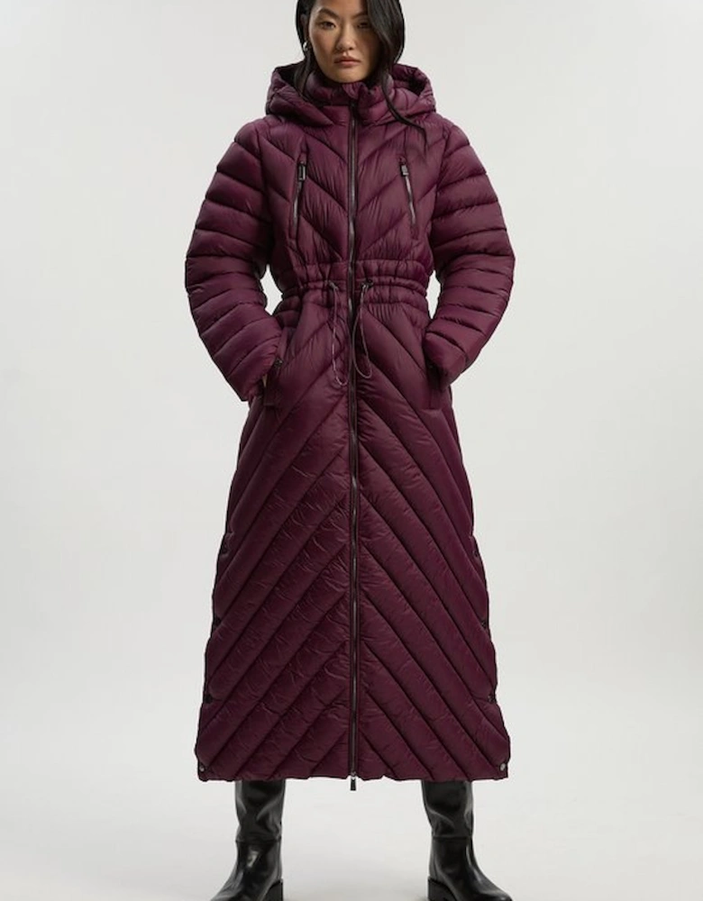 Lightweight Packable Maxi Coat