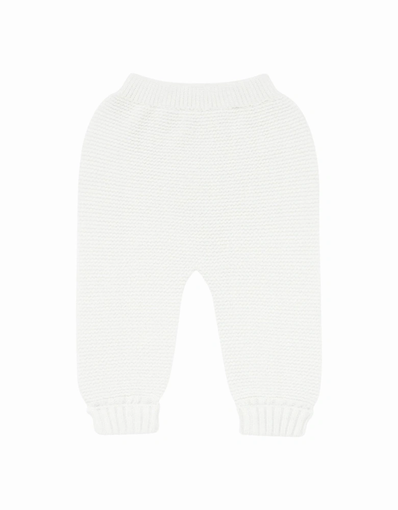 Ivory Knit Trousers