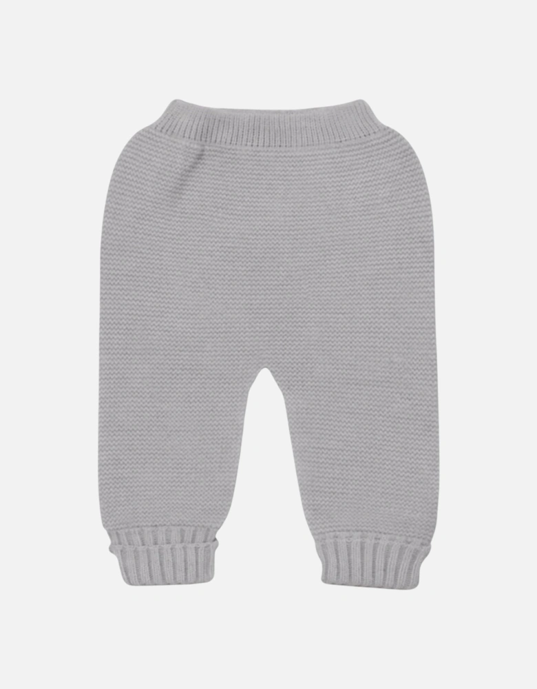 Grey Knit Trousers