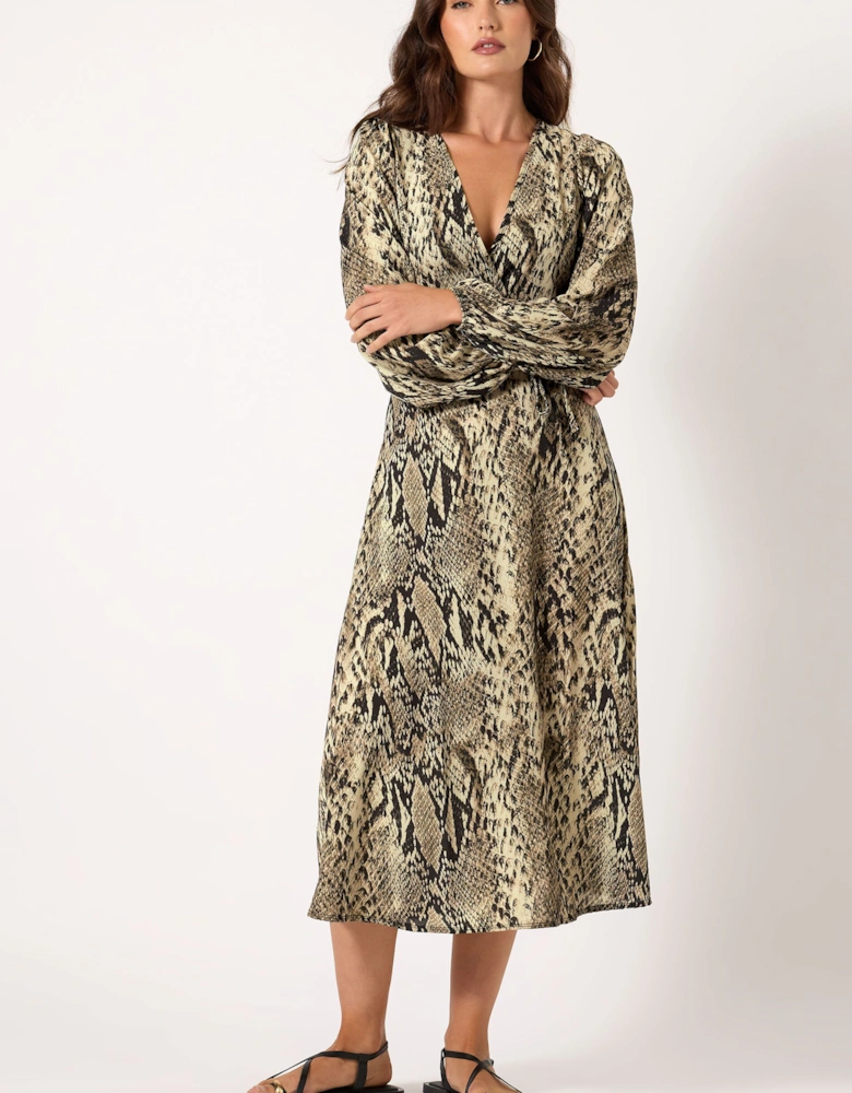 Tall Snake Midi Dress