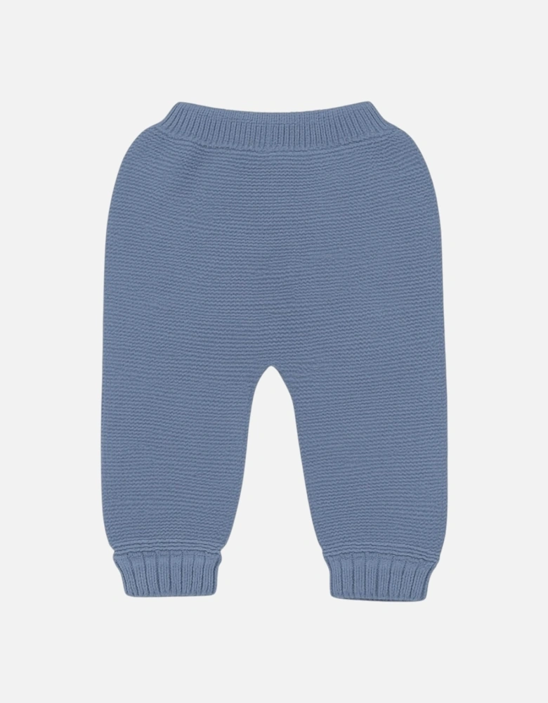 Strong Blue Knit Trousers